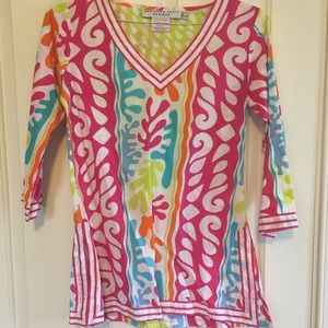 Gretchen Scott Colorful Tunic